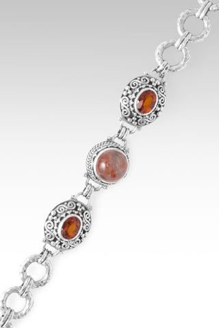 Hello Valued, Goodbye Overlooked Bracelet II™ in Fire Quartz & Madeira Citrine - Multi Stone - only found at SARDA™