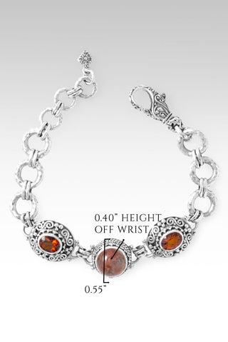 Hello Valued, Goodbye Overlooked Bracelet II™ in Fire Quartz & Madeira Citrine - Multi Stone - only found at SARDA™