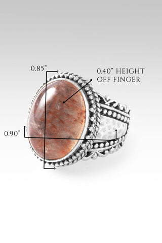 Hello Valued, Goodbye Overlooked Ring III™ in Fire Quartz - Statement - only found at SARDA™