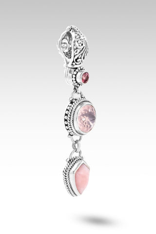 Hello Worthy, Goodbye Not Enough Pendant™ in Pink Opal, Rose Quartz & Pale Plum™ Mystic Topaz - Multi Stone - only found at SARDA™
