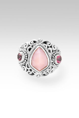 Hello Worthy, Goodbye Not Enough Ring™ in Pink Opal & Pale Plum™ Mystic Topaz - Dinner - only found at SARDA™