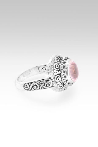 Hello Worthy, Goodbye Not Enough Ring™ in Rose Quartz - Statement - only found at SARDA™