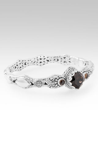 He's a Pain Taker Bangle Bracelet™ in Smoky Quartz - Bangle - only found at SARDA™