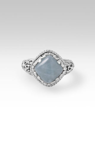 He's A Way Maker Ring™ in Aquamarine - Dinner - only found at SARDA™