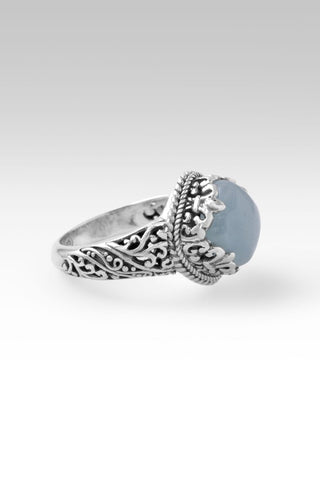 He's A Way Maker Ring™ in Aquamarine - Dinner - only found at SARDA™
