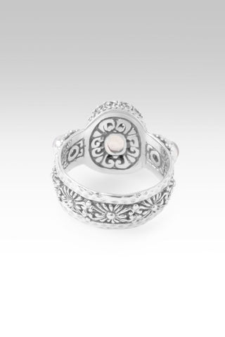 He's a Way Maker Ring™ in Champagne Lab Created Sapphire & Ethiopian Opal - Dinner - only found at SARDA™