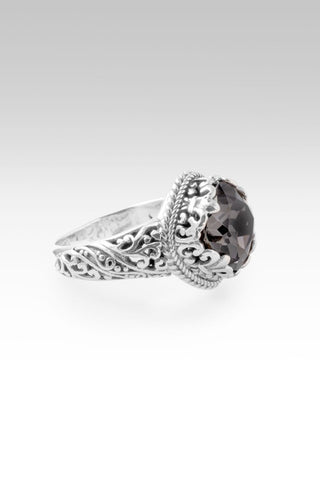 He's A Way Maker Ring™ in Odyssey Black Knight™ Mystic Quartz - Dinner - only found at SARDA™