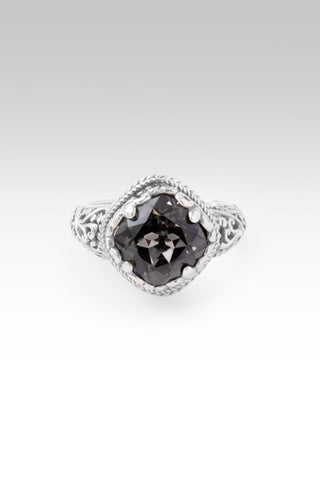 He's A Way Maker Ring™ in Odyssey Black Knight™ Mystic Quartz - Dinner - only found at SARDA™