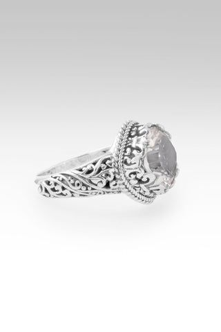 He's A Way Maker Ring™ in White Quartz - Dinner - only found at SARDA™