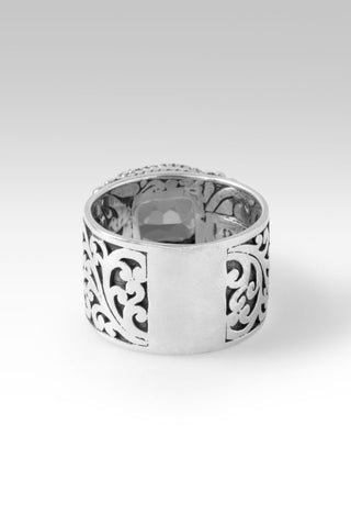 He's Moving Oceans Ring™ in Raspberry Rouge™ Mystic Quartz - Dinner - only found at SARDA™