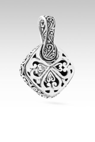 He's Preparing A Place Pendant™ in Neon Apatite Mother of Pearl Quartz - Single Stone - only found at SARDA™