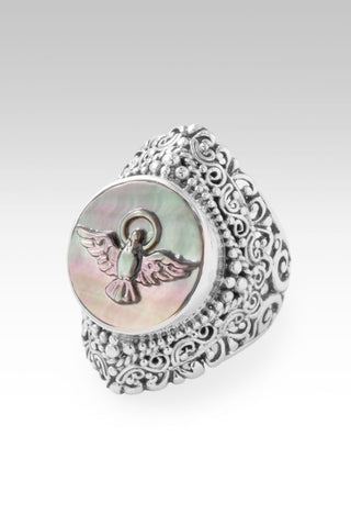 His Guaranteed Hope Ring™ in Black Mother of Pearl - Statement - only found at SARDA™