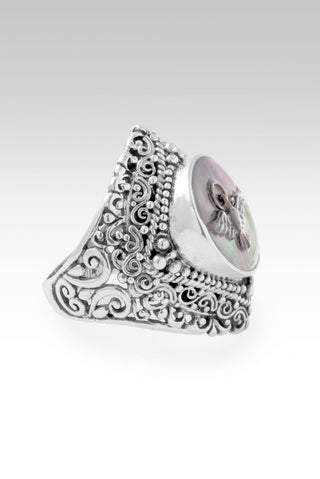 His Guaranteed Hope Ring™ in Black Mother of Pearl - Statement - only found at SARDA™