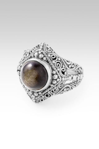 His Guaranteed Hope Ring™ in Golden Obsidian - Dinner - only found at SARDA™