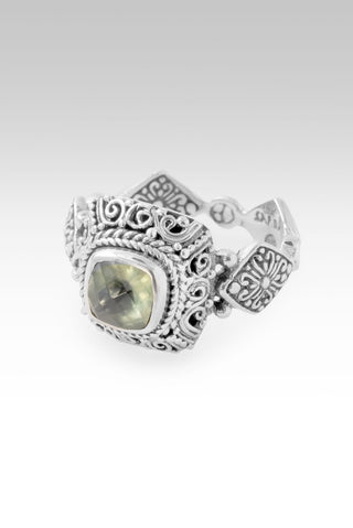 His Guaranteed Hope Ring™ in Prehnite - Stackable - only found at SARDA™