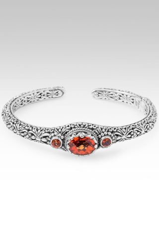 His Real Riches Cuff Bracelet™ in Padparadscha Lab Created Sapphire & Ardent™ Mystic Topaz - Cuff - only found at SARDA™