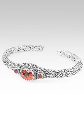 His Real Riches Cuff Bracelet™ in Padparadscha Lab Created Sapphire & Ardent™ Mystic Topaz - Cuff - only found at SARDA™
