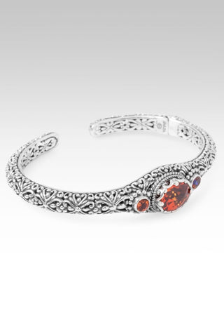 His Real Riches Cuff Bracelet™ in Padparadscha Lab Created Sapphire & Ardent™ Mystic Topaz - Cuff - only found at SARDA™