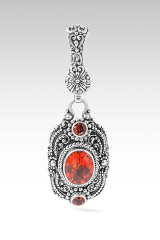 His Real Riches Pendant™ in Padparadscha Lab Created Sapphire & Ardent™ Mystic Topaz - Multi Stone - only found at SARDA™