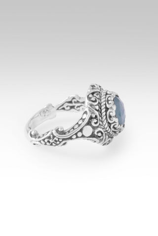 His Testimony Ring™ in Blue Quartz Mother of Pearl - Dinner - only found at SARDA™