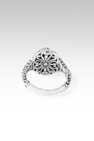 His Testimony Ring™ in Blue Quartz Mother of Pearl - Dinner - only found at SARDA™