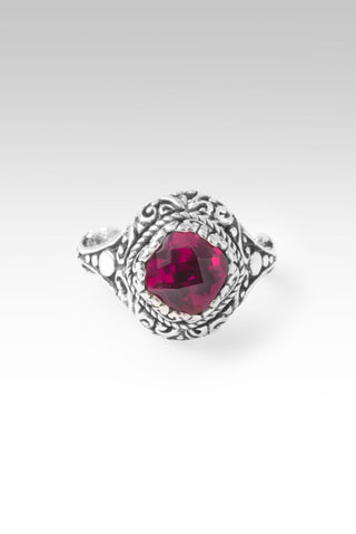 His Testimony Ring™ in Lab Created Ruby - Dinner - only found at SARDA™