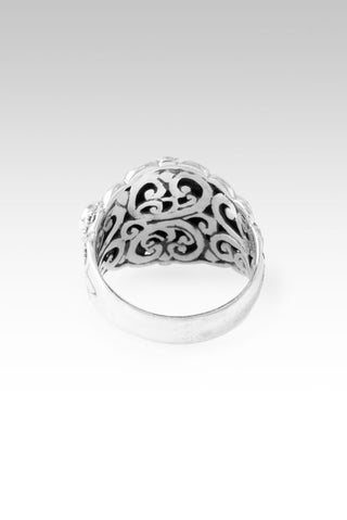 His Victory Ring™ in Prasiolite & Bali Crush™ Mystic Topaz - Dinner - only found at SARDA™