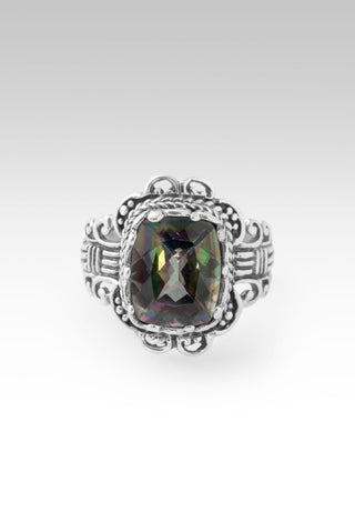 His Wonderful Works Ring™ in Green King™ Mystic Topaz - Dinner - only found at SARDA™