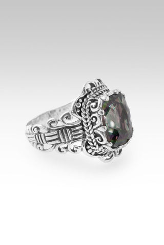 His Wonderful Works Ring™ in Green King™ Mystic Topaz - Dinner - only found at SARDA™