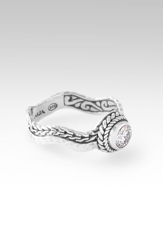 Holy One Ring™ in Moissanite - Stackable - only found at SARDA™