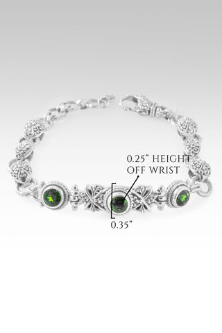 Hope Blossoms Bracelet™ in Chrome Diopside - Multi Stone - only found at SARDA™