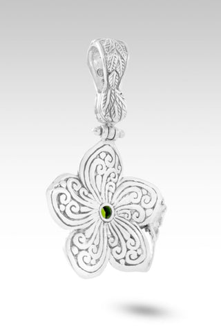 Hope Blossoms Pendant™ in Chrome Diopside - Single Stone - only found at SARDA™