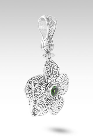 Hope Blossoms Pendant™ in Chrome Diopside - Single Stone - only found at SARDA™