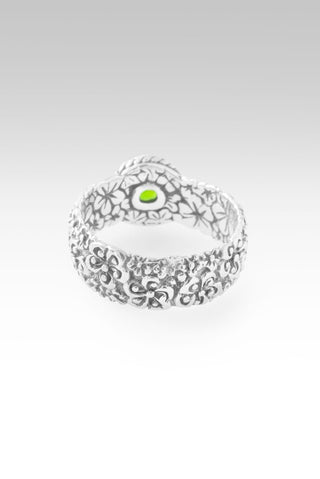 Hope Blossoms Ring™ in Chrome Diopside - Dinner - only found at SARDA™