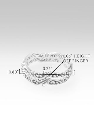 Hope Blossoms Ring™ in Tree of Life - Stackable - only found at SARDA™