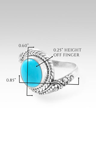 Hope Inside of Us Ring™ in Sleeping Beauty Turquoise - Dinner - only found at SARDA™