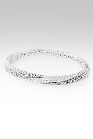 Hope Restored Bangle Bracelet™ in Tree of Life & Cable - Bangle - only found at SARDA™