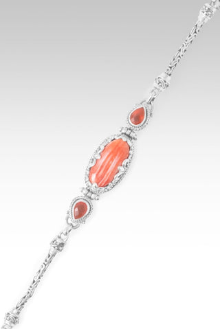 Hope's Call Bracelet™ in Red Spiny Oyster & Carnelian - Multi Stone - only found at SARDA™