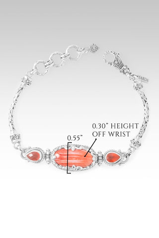 Hope's Call Bracelet™ in Red Spiny Oyster & Carnelian - Multi Stone - only found at SARDA™