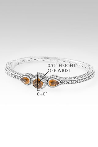 Hope's Flame Bangle Bracelet™ in Citrine - Bangle - only found at SARDA™