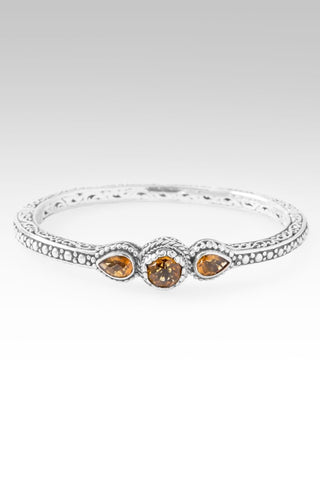 Hope's Flame Bangle Bracelet™ in Citrine - Bangle - only found at SARDA™