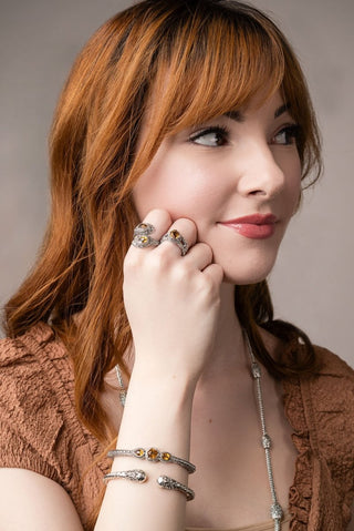 Hope's Flame Ring™ in Citrine - Bypass - only found at SARDA™
