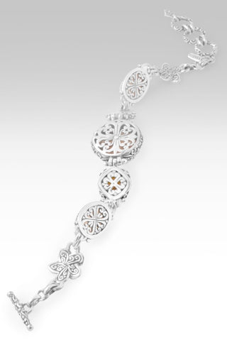 Hope's Radiance Bracelet™ in Flower Agate, Peach Moonstone & Gold Sunstone - Multi Stone - only found at SARDA™