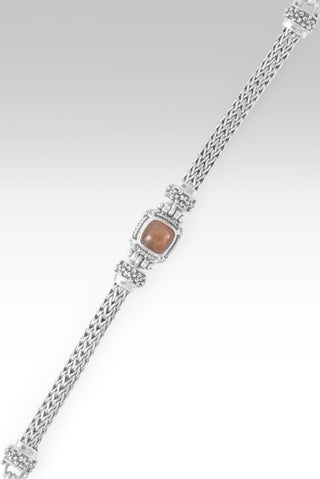 Hope's Radiance Bracelet™ in Gold Sunstone - Single Stone - only found at SARDA™
