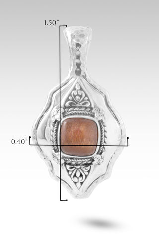 Hope's Radiance Pendant™ in Gold Sunstone - Single Stone - only found at SARDA™
