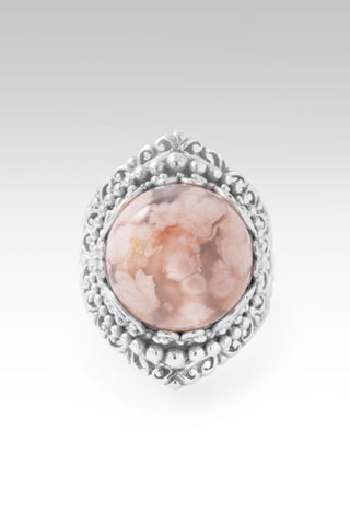 Hope's Radiance Ring™ in Flower Agate - Dinner - only found at SARDA™