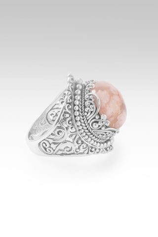 Hope's Radiance Ring™ in Flower Agate - Dinner - only found at SARDA™