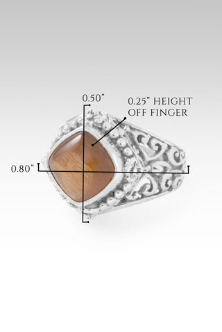 Hope's Radiance Ring™ in Gold Sunstone - Dinner - only found at SARDA™