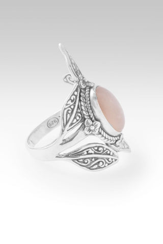 Hope's Radiance Ring™ in Peach Moonstone - Statement - only found at SARDA™