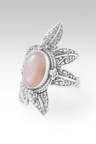 Hope's Radiance Ring™ in Peach Moonstone - Statement - only found at SARDA™